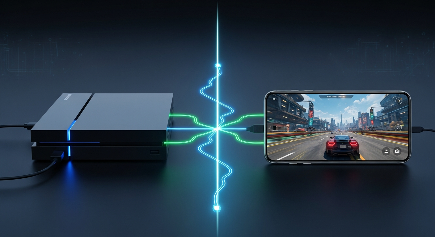 Comparaison entre une console traditionnelle et le streaming de jeux sur smartphone