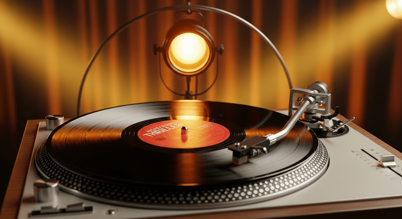Album Thriller de Michael Jackson sur vinyle : son œuvre majeure qui a redéfini la musique pop