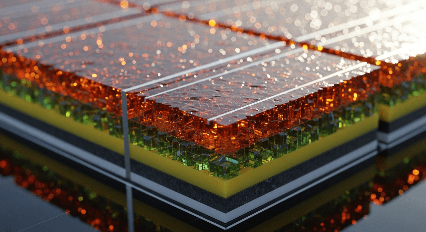 Panneaux solaires pérovskites innovants pour la décarbonation énergie avec rendement amélioré
