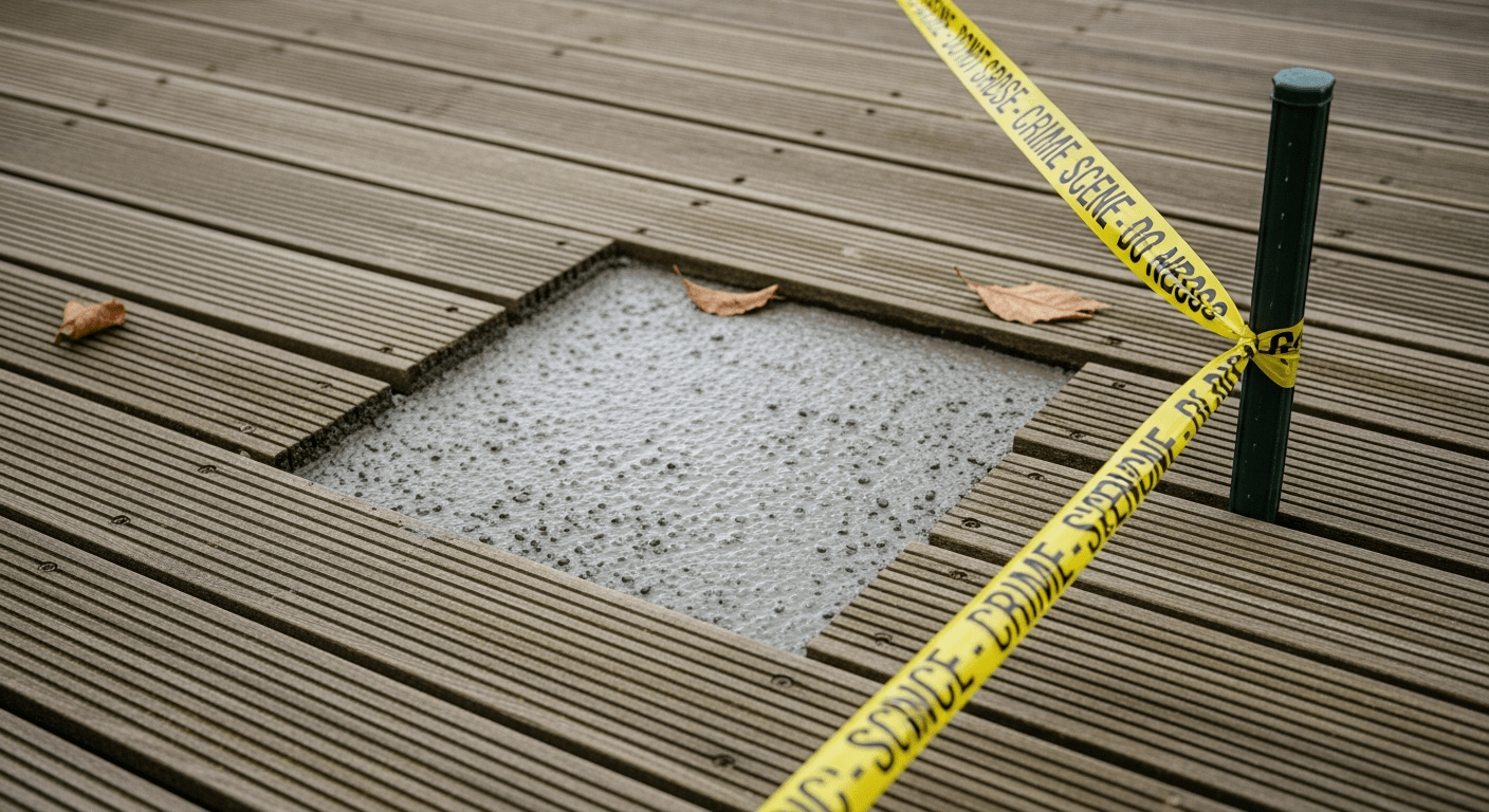 affaire dupont de ligonnès terrasse avec dalle de béton