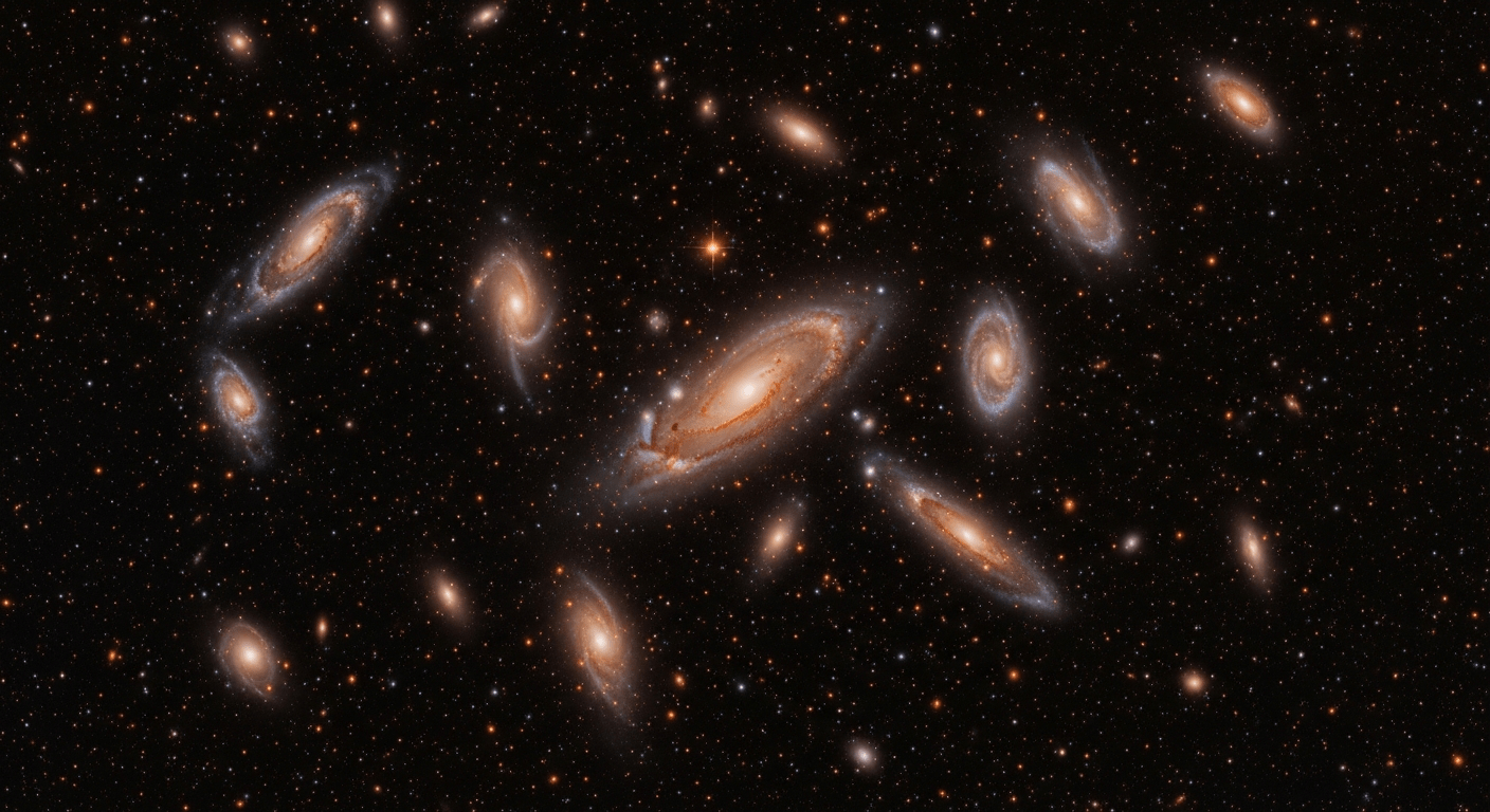 Galaxies primordiales capturées dans l'infrarouge révélant les origines de l'univers observable