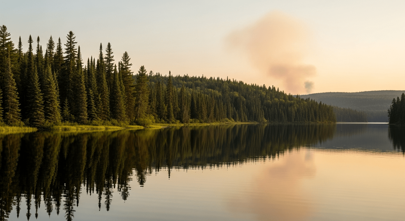 Journée nationale des peuples autochtones : forêt boréale du Québec au solstice d'été, patrimoine autochtone ancestral