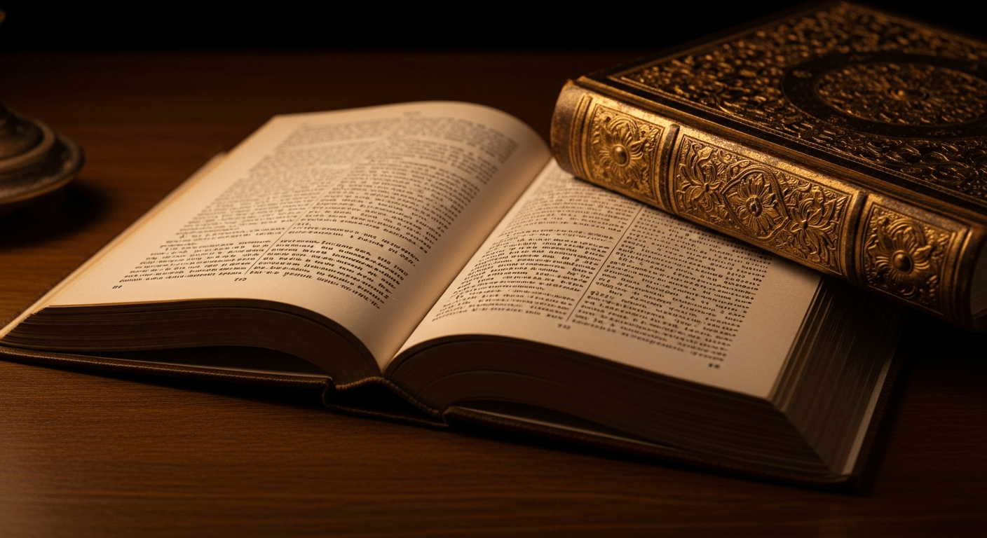 Russie : vieux livre en cyrillique symbolisant la riche histoire littéraire et culturelle russe