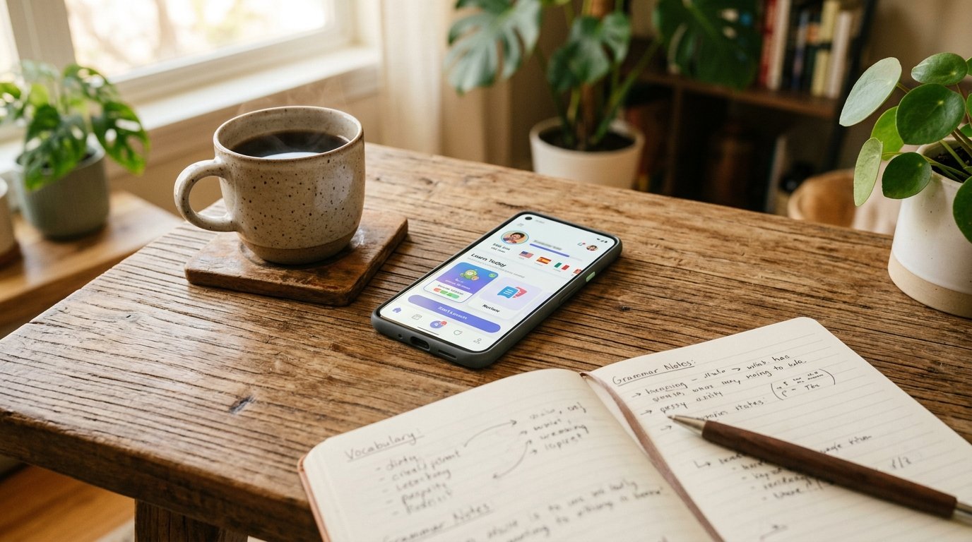 Meilleure méthode apprendre langue : application mobile et pratique quotidienne, protocole recommandé pour atteindre le niveau B2 du CECRL